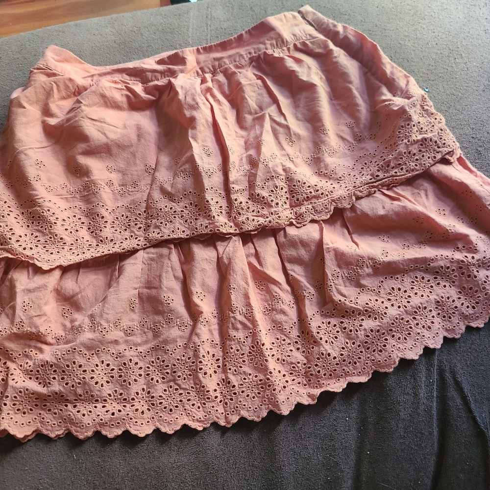 Women's JCrew 2 tierd skirt